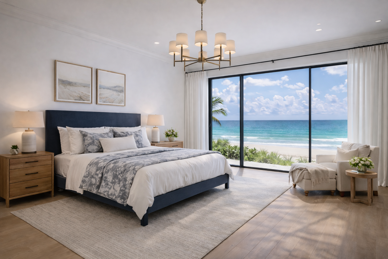 The Atlantic Bedroom at Carolina Seas