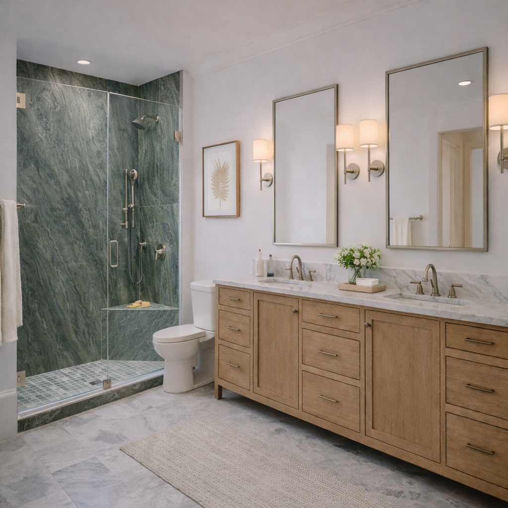 The Palmetto Bathroom at Carolina Seas