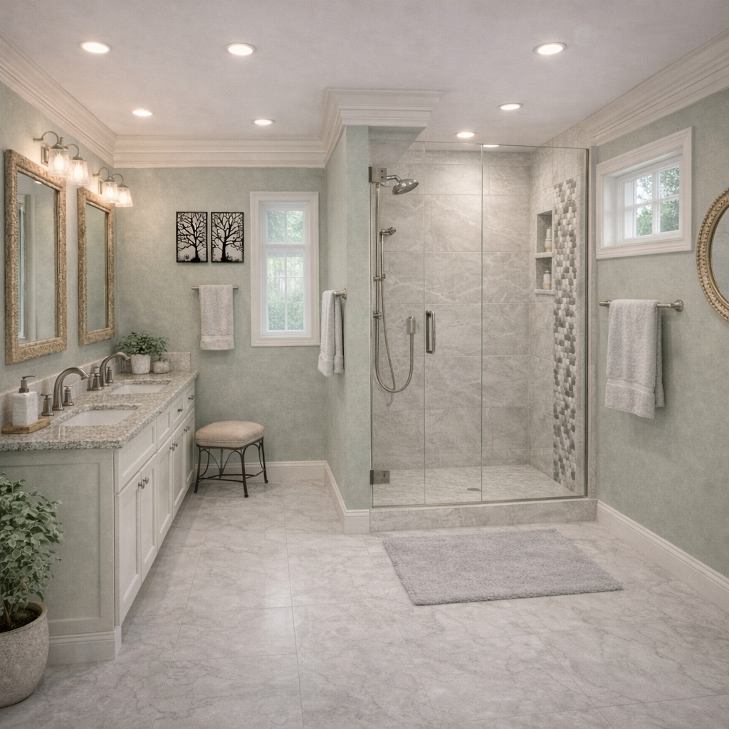 The Driftwood Bathroom at Carolina Seas