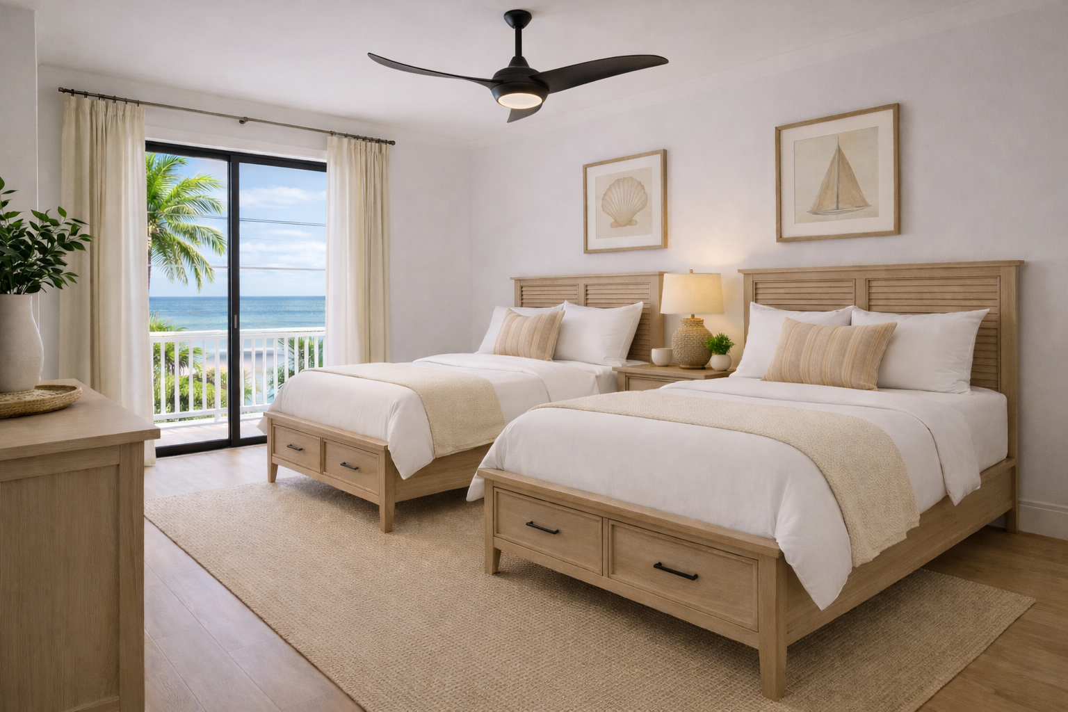 The Driftwood Bedroom at Carolina Seas