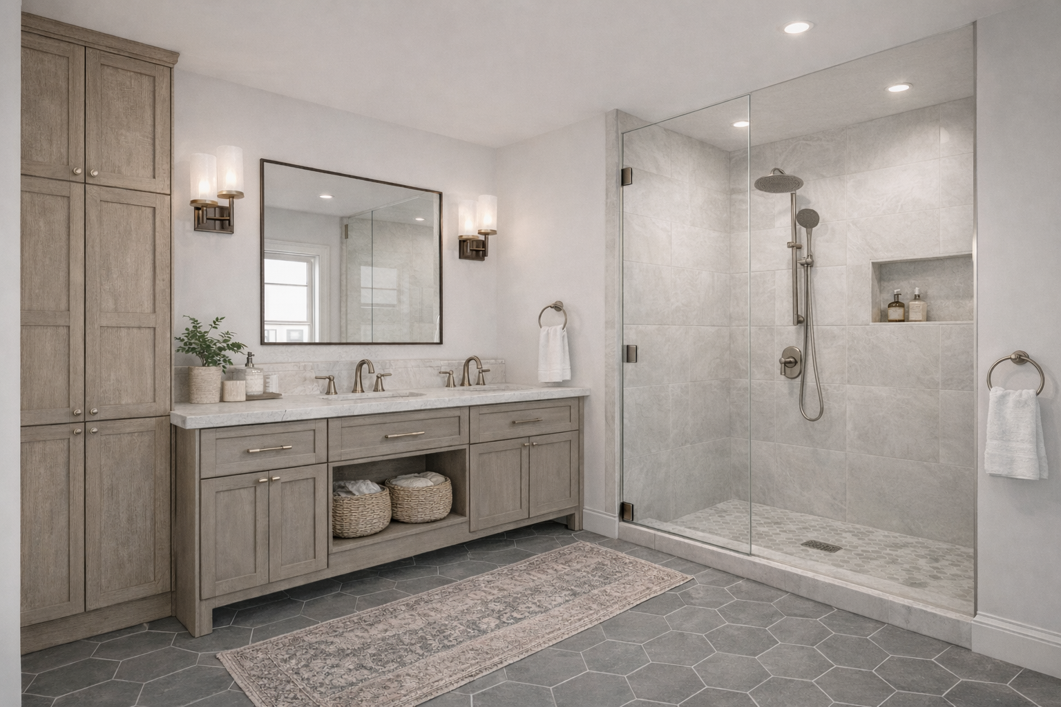The High Tide Bathroom at Carolina Seas